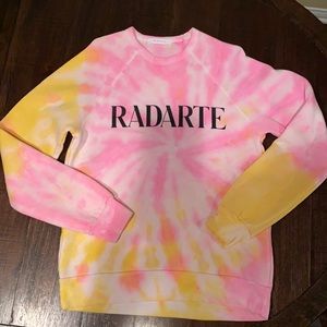 Rodarte tie dyed sweatshirt